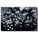 dé à 10 faces opaques CHESSEX