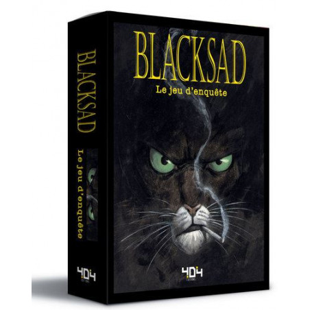 Acheter Blacksad - Le jeu d'enquête - 404 Éditions - Agorajeux