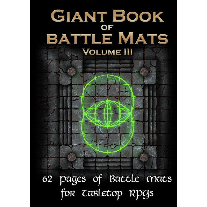 Livre plateau de jeu modulaire - Giant Book of Battle Mats vol. 3