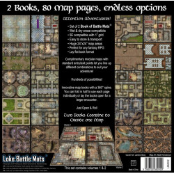Castles Crypts and Caverns Books of Battle Mats