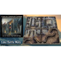 Acheter Castles, Crypts and Caverns Books of Battle Mats - Agorajeux