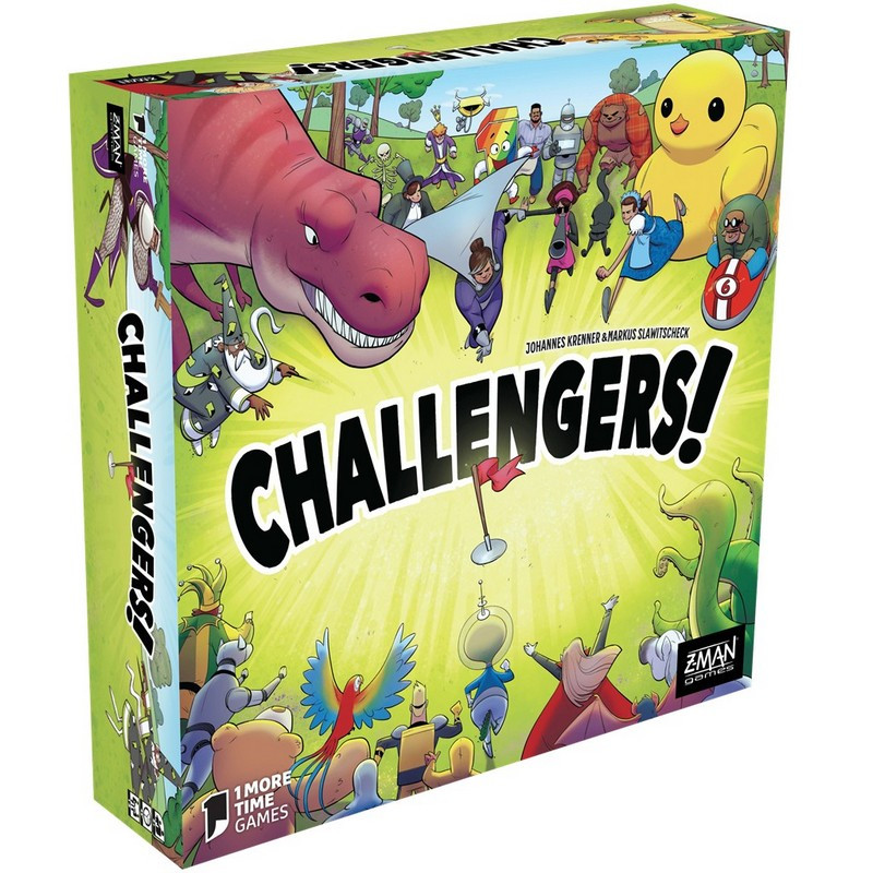 Acheter le jeu de cartes Challengers ! VF - Z-Man - Boutique Agorajeux