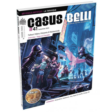 Acheter Casus Belli 41 - Black Book Editions - magazine jeu de rôle