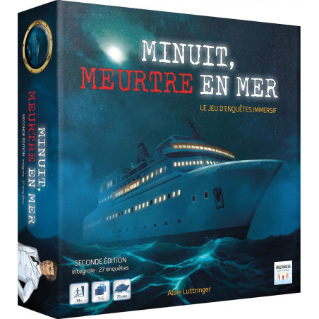 Minuit Meurtre en Mer 2e édition - Multifaces éditions - Agorajeux