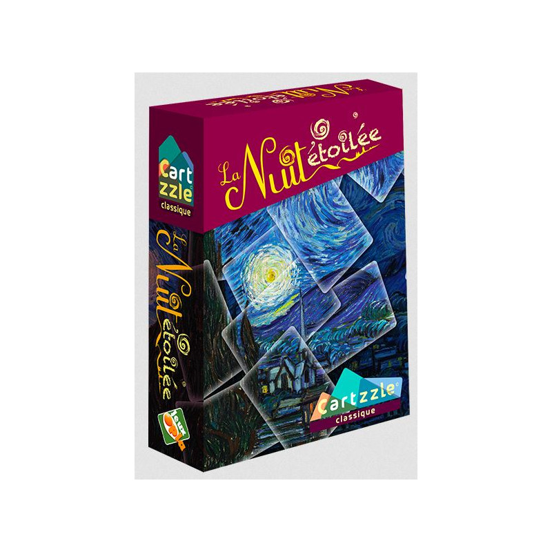 Acheter Cartzzle – La nuit étoilée - Jeux Opla - Agorajeux