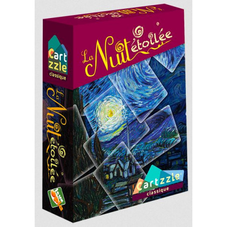 Acheter Cartzzle – La nuit étoilée - Jeux Opla - Agorajeux