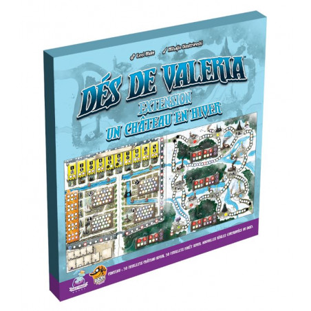 Acheter Dés de Valeria - extension Le Château en Hiver - Agorajeux