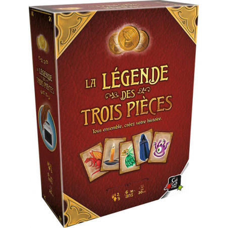 Acheter La Légende des trois pièces - Gigamic - Boutique Agorajeux