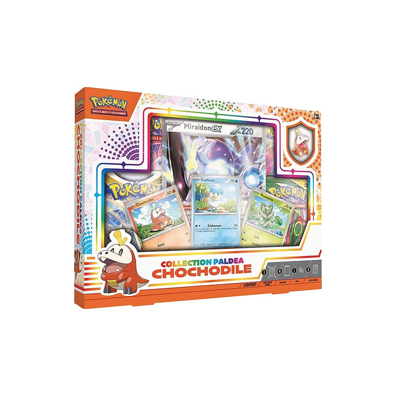 Coffret Pokémon Collection Paldéa - Chochodile