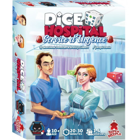 Acheter Dice Hospital : Service d'urgence - Super Meeple - Agorajeux