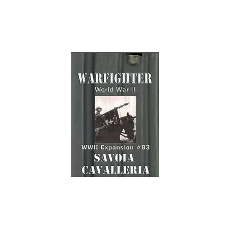 Acheter Warfighter WWII - exp83 - Savoia Cavalleria - DVG - Agorajeux