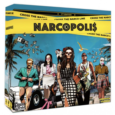 Jeu de société Narcopolis - OpenWorld Editions