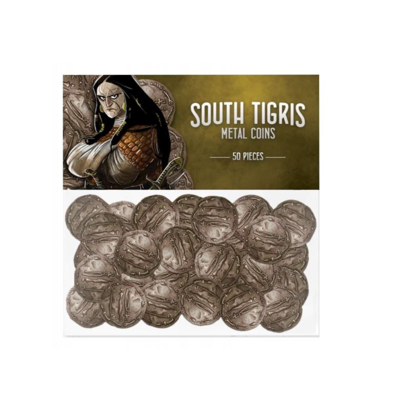 Tigre du Sud - set de pièces en métal