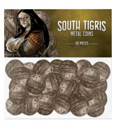 set de pièces en métal Voyageurs du Tigre du sud - Agorajeux