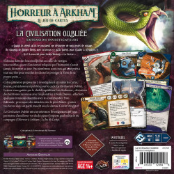 Acheter Arkham JCE - Civilisation Oubliée - Investigateurs - Agorajeux