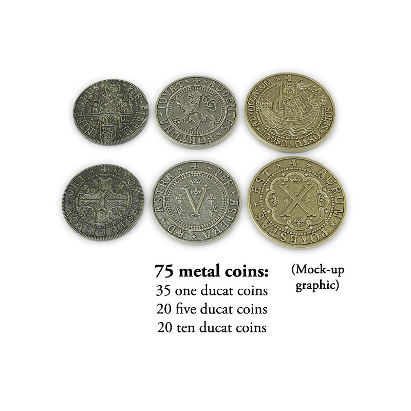 Europa Universalis - The Price of Power - Metal Coins exp.
