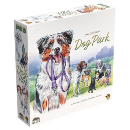 Jeu de société Dog Park en VF - Lucky Duck - Agorajeux