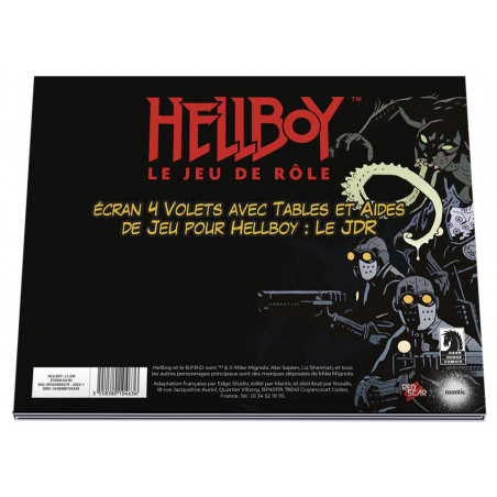 Acheter L'écran du jdr Hellboy - Agorajeux
