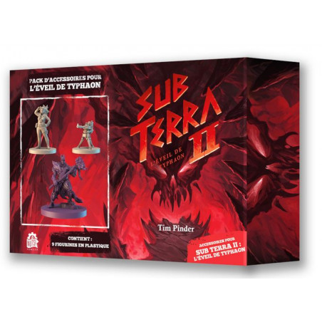 Sub Terra II - Pack de figurines : L’éveil de Typhaon - Agorajeux