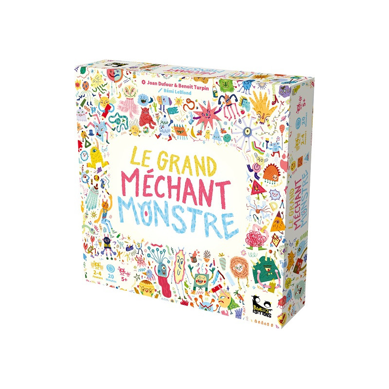 Le Grand méchant monstre - Jeu de société - Agorajeux