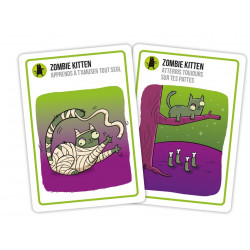 Jeu Exploding Kittens Zombie Kittens - Agorajeux