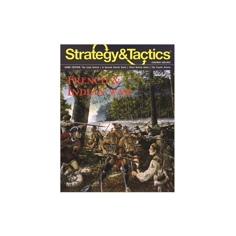 Strategy & Tactics 340 : French & Indian battles