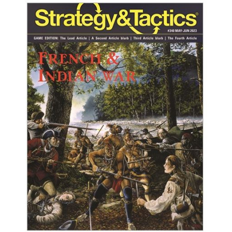 S&T 340 : French & Indian battles - Decision Games - Agorajeux