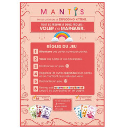 Mantis - jeu de cartes - Agorajeux
