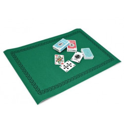 green card game mat 60x40 cm