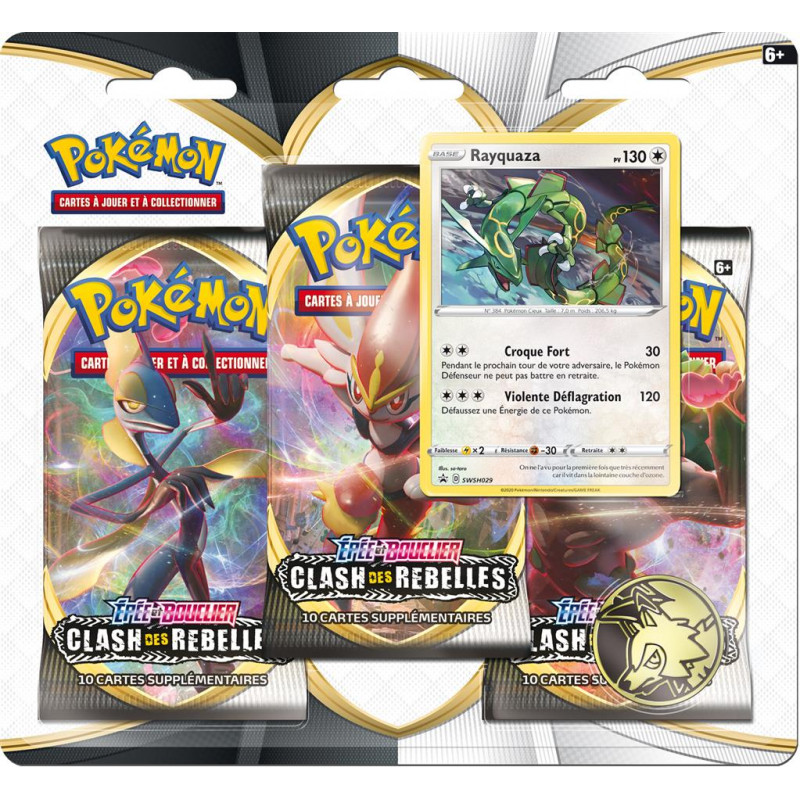 Pokémon EB02 Clash des Rebelles : Tri-Pack