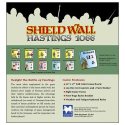 Shield Wall : Hastings 1066 - White Dog Games - Agorajeux