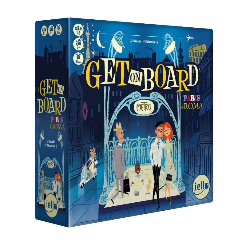 Get on Board - Paris & Rome