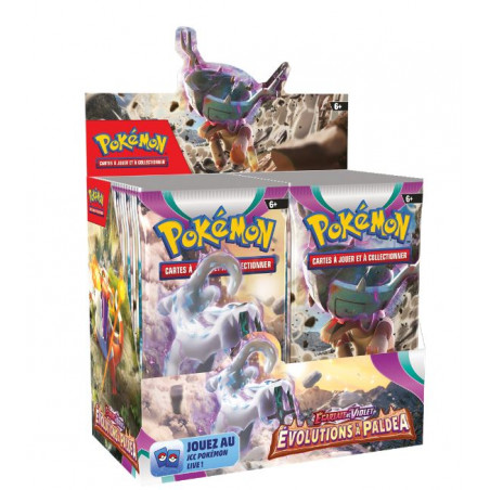 Pokémon Display EV02 Évolutions à Paldéa - Agorajeux