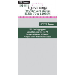 pack of 110 sleeves Sleeve Kings 70x120 mm