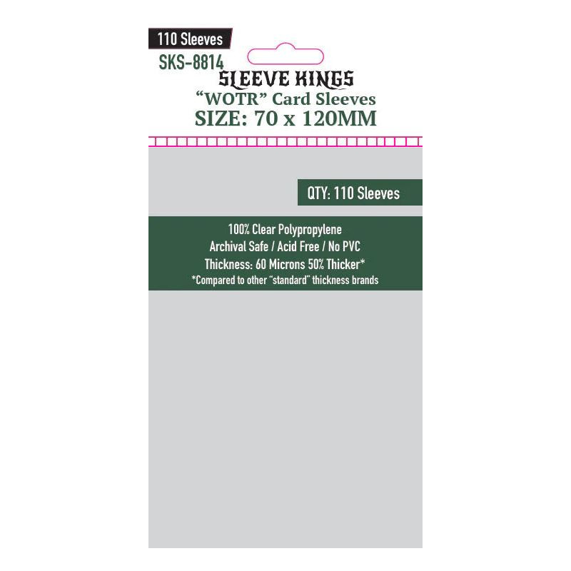 Protège-cartes Sleeve Kings 70x120 mm (110)