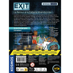 EXIT : Le Retour à la Cabane Abandonnée - Agorajeux
