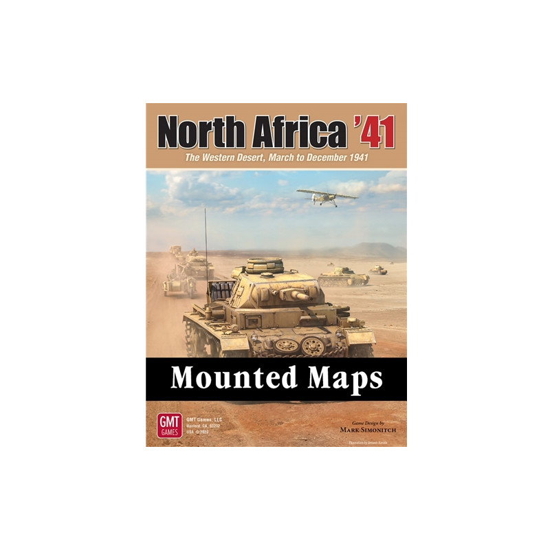 North Africa '41 Mounted Maps