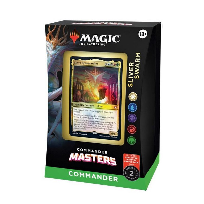 MTG : Deck Commander Masters Sliver Swarm - Agorajeux