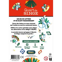 jeu Quart de Singe - Agorajeux