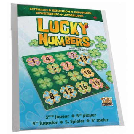 Lucky Numbers extension 5eme joueur