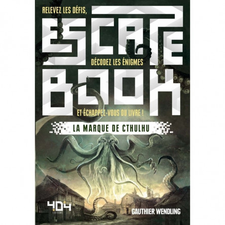 Escape Book La Marque de Cthulhu - 404 éditions - Agorajeux