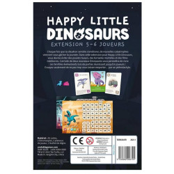 Happy Little Dinosaurs - extension 5-6 joueurs