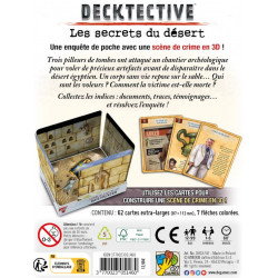 Decktective - Les Secrets du Désert - Agorajeux
