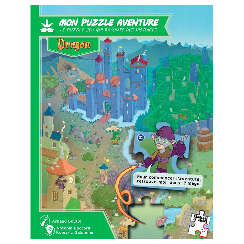 Mon Puzzle Aventure : Dragon - Agorajeux