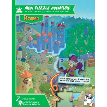 Mon Puzzle Aventure : Dragon - Agorajeux