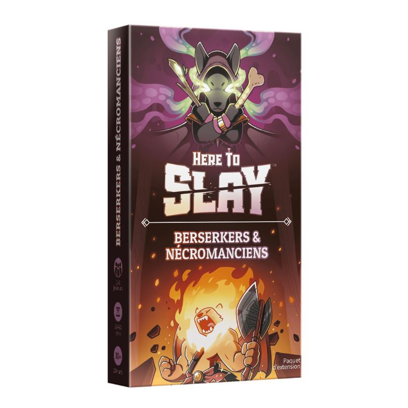 Here to Slay Extension Berserkers et Nécromanciens