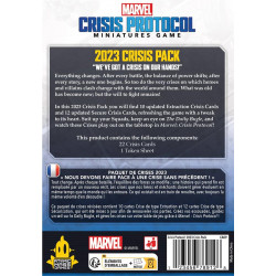 Marvel Crisis Protocol : paquet de Crises 2023