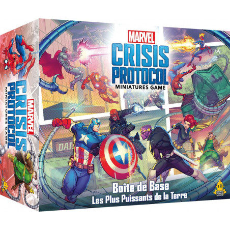 Marvel: Crisis Protocol : Les Plus Puissants de la Terre - Agorajeux