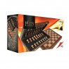 Jeu d'échecs Luxe en Bois Marquetterie - pliant - Agorajeux