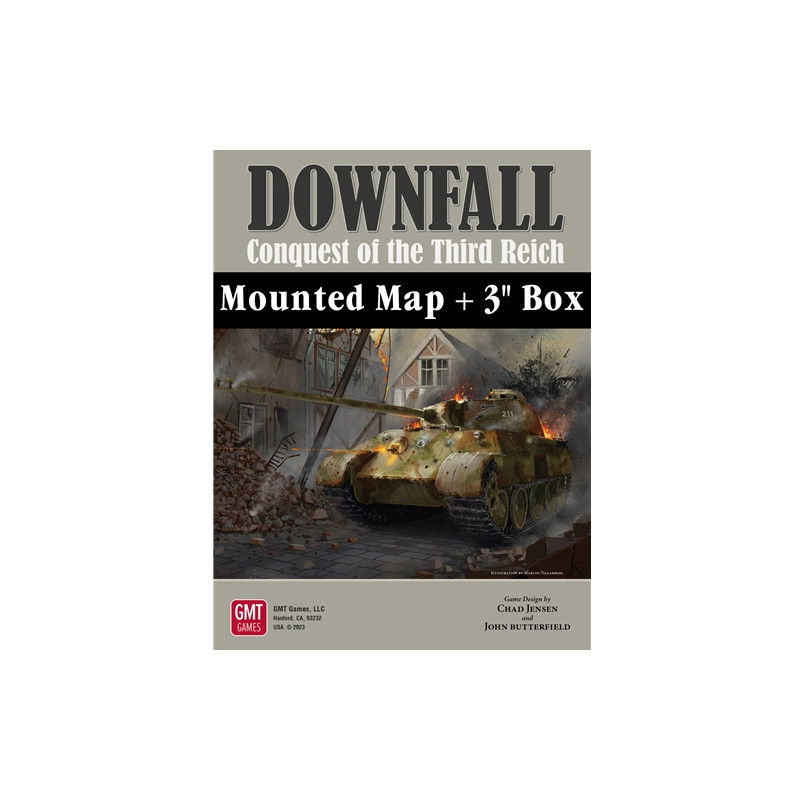 Downfall: Cartes Montées et boite 3"